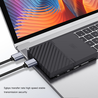 USB 3,0 tipo A Micro B Cable de sincronización de datos de velocidad rápida USB3.0 de Cable para disco duro externo HDD Samsung S5 nota 3 conector