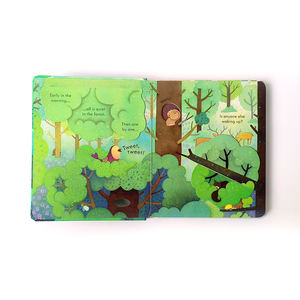 Livres cartonnés pour enfants, livre pop-up, livre en anglais pour bébé, livre cartonné 3D avec rabat, impression d'édition, services d'impression personnalisés - Product Image 4
