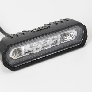 7英寸后发光二极管追逐灯，带频闪运行制动倒车灯和曲线模式，适用于UTV RZR全地形车越野车