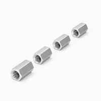 OEM Stainless Steel Hex Long Nut Custom Elongated Hex Nuts A2 -70 316 Metric Hardware Fastener Nut