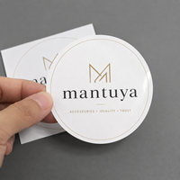 Autocollant personnalisé avec logo pour machine d'impression de boîtes d'emballage, autocollant personnalisé en papier, autocollant en PVC, étiquette