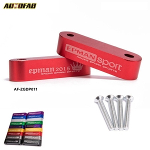AUTOFAB -JDM tocho de aluminio de Hood espaciador elevadores de 90-01 Acura Integra /88-00 honda CRX AF-ZGDP011 - Product Image 3