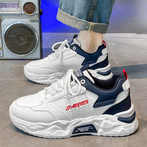 Chaussures pour hommes 2026 Nouvelle collection Printemps Tendance nationale Polyvalentes, Chaussures de sport décontractées en cuir imperméables pour l'été, style 'Dad Shoes' pour adolescents - Product Image 3