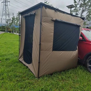 <span class=keywords><strong>Toldo</strong></span> Techo Tienda de campaña Camper Trailer 4WD <span class=keywords><strong>Toldo</strong></span> 4X4 Camping Car Rack Pull Put con sala de malla - Product Image 1
