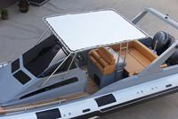 Bateau gonflable à coque en fibre de verre Hyphalon Bateau à voile de luxe