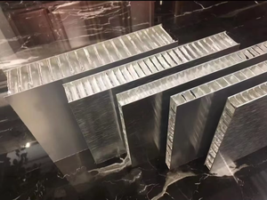 Custom Aluminum <b>Honeycomb</b> Door <b>Panel</b> UV Coated, Wood Grain/Metal Finish, Wholesale Supplier - Product Image 3