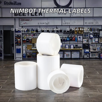 Etiquetas Adhesivas Térmicas para Códigos de Barras (Papel Rectangular) para Bebidas, Utensilios de Cocina y Productos del Hogar