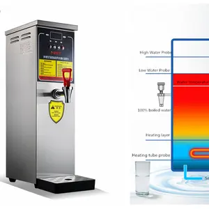 FEST Boiler Komersial untuk Mesin Memasak Cocoon, 3KW 30l Tangki Air 60 Liter/Jam Dispenser Air Desktop Listrik Panas