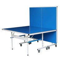 Table de tennis de table standard en aluminium de 6 mm, table de ping-pong pliable imperméable pour l'extérieur