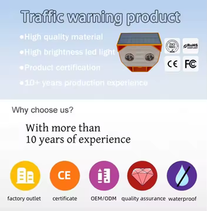 Lumières LED d'urgence <span class=keywords><strong>de</strong></span> bonne <span class=keywords><strong>qualité</strong></span> Lampe LED d'avertissement <span class=keywords><strong>de</strong></span> trafic <span class=keywords><strong>solaire</strong></span> en gros Lampe clignotante ambre - Product Image 4