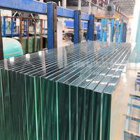 Verre flotté ultra clair à faible teneur en fer 8 mm 12 mm d'épaisseur ultra revêtement super Low-e verre trempé clair