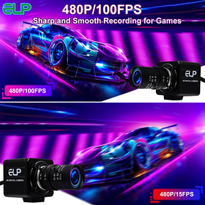 ELP2MP Caméra de sécurité USB Full HD 30fps <span class=keywords><strong>60fps</strong></span> 120fps 1080P <span class=keywords><strong>Webcam</strong></span> haute vitesse avec zoom manuel Objectif varifocal 5-50mm - Product Image 2