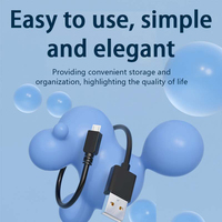 Kabel Micro USB Tembaga Murni Pengisian Cepat Kecepatan Tinggi 0.5M Putih USB-A ke Micro USB untuk Ponsel & Komputer