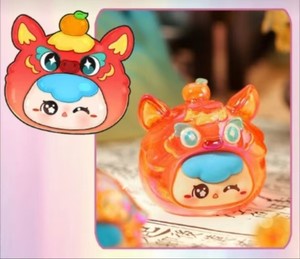 ราศีหัวใหญ่ของทารกร้อยนามสกุลครอบครัวพีวีซีชุบไฟฟ้ากล่องตาบอดเครื่องประดับน่ารักทำด้วยมือ - Product Image 5