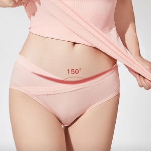 Slip en forme de V taille basse pour femmes enceintes Slip sans couture élastique pour femmes enceintes - Product Image 3