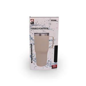 Vaso Térmico de Acero Inoxidable Erm de 900 ml, Taza Portátil para Auto, Taza de Viaje Aislada - Product Image 2