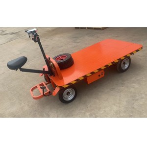 Pérou populaire entrepôt de chargement chariot à palette électrique chargement plate-forme électrique chariot transporteur de marchandises - Product Image 4