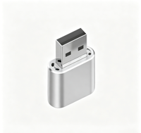 Adaptateur CarPlay 2 en 1 CP23, adaptateur sans fil Android Auto USB CarPlay, adaptateur WiFi sans fil, prise de type C pour voiture, iPhone, CarPlay