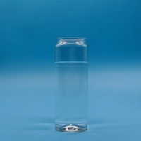 Bouteilles carrées populaires en plastique PET de 500 ml pour jus et bière avec couvercle facile à ouvrir, bouteilles de soda et de boissons transparentes vides en plastique, canettes faciles à ouvrir