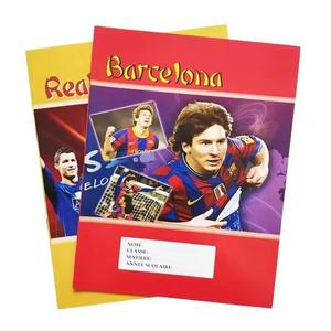 Papeterie populaire Football Star Cover Impression Cahiers d'exercices personnalisés - Product Image 5