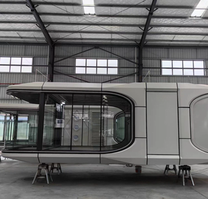 <span class=keywords><strong>Casa</strong></span> Modular de Lujo Moderna Tipo Cápsula Espacial de Alta Calidad de Fábrica con Plataforma, <span class=keywords><strong>Casa</strong></span> Contenedor Prefabricada para Villa, Hotel. - Product Image 2