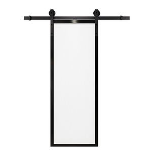 כפרי שחור הזזה דלת תחתון רולר, פלדה צרפתית דלת פנלים, אסם סגנון פלדה צרפתית דלתות עם מחיר זול - Product Image 3