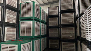 <span class=keywords><strong>Aire</strong></span> <span class=keywords><strong>acondicionado</strong></span> evaporativo Industrial, respetuoso con el medio ambiente, <span class=keywords><strong>bajo</strong></span> <span class=keywords><strong>consumo</strong></span> de energía, 12000m, 3/h, 30000cmh - Product Image 6