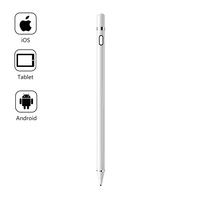 Stylet tactile rechargeable en métal gravé pour tablette, écriture fluide sans latence, accessoires mobiles