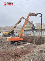 Top Grip Vibratory Hammer Pile 35-40t Vibro monté sur pelle