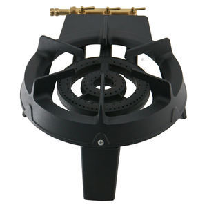 Cuisinière à <span class=keywords><strong>gaz</strong></span> pour barbecue de camping en plein air, <span class=keywords><strong>deux</strong></span> brûleurs à anneau, barbecue au <span class=keywords><strong>gaz</strong></span> de pétrole liquéfié en fer, poêle de camping en gros - Product Image 3