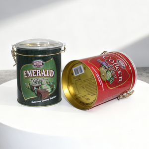 Bán Buôn Tùy Chỉnh Nổi Sang Trọng Lớn Rỗng Kín Cấp Thực Phẩm Cà Phê Matcha Trà Tin Với Van Hình Dạng Cho Sô Cô La Cookie - Product Image 5