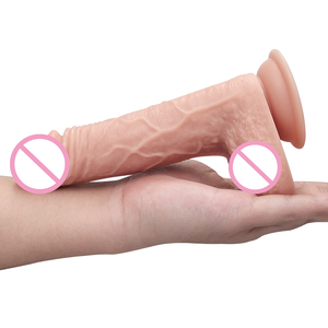 Künstlicher <span class=keywords><strong>PVC</strong></span>-<span class=keywords><strong>Penis</strong></span> für Frauenmasturbation mit Starkem Saugnapf – Realistischer Riesen-Dildo Sexspielzeug - Product Image 1