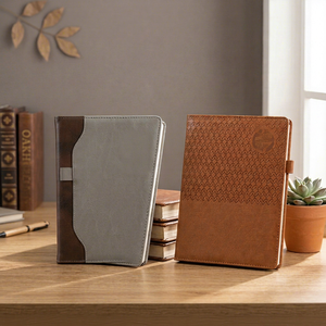 ปกสมุดแพลนเนอร์หนัง PU B5 ทนทาน พร้อมพิมพ์ลายนูน โลโก้สั่งทำได้  กล่องใส่สมุดบันทึก สำหรับชุดของขวัญสำนักงาน - Product Image 1