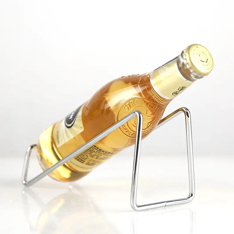 Offre Spéciale maison salon casier à vin multifonctionnel Simple fer porte-bouteille de vin bureau support pour téléphone portable