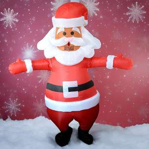 Costumes de vacances de Noël Offre Spéciale transfrontaliers marche verticale, accessoires de performance mignons équitation, costumes gonflables du père Noël - Product Image 2