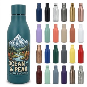 Botella Térmica de Acero Inoxidable con Tinte Sólido y Logotipo Personalizado - Suministro al por Mayor para Estilos de Vida Minimalistas - Product Image 1