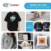 Imprimante DTF Cowint pour film, utilisant de la poudre DTF blanche en polyuréthane/TPU à haute élasticité et lavable, pour vêtements en fibres.
