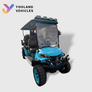 Nouveau modèle de voiturette de golf électrique 6 places LSV homologuée pour la route, véhicule à faible vitesse, batterie 60V, autonomie de 90 km - Product Image 2