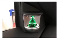 Lampu Ambient Cardoo untuk Mercedes Benz CLS W218 2012-2017 Aksesoris Upgrade Interior Mobil dengan Lampu Tweeter Hourglass