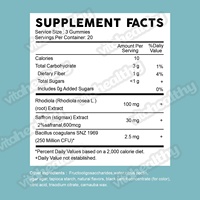Vitahealthy OEM/ODM, usine de fabrication de produits de santé en marque privée, fournit des gummies anti-stress 6 en 1 pour rester calme et détendu