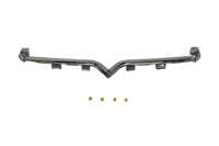 OE 1065233-00-D 106523300D Garniture de calandre de radiateur chromée supérieure de pare-chocs avant Barre en V brillante pour Tesla Model S MS 2024 en forme de V