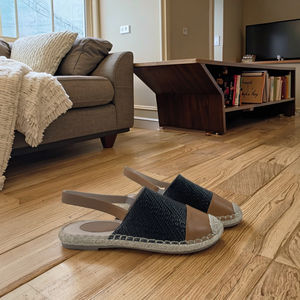 2025 llegadas de moda Zapatos para mujeres nuevos estilos sandalias Slingback mocasines mujeres media cubierta zapatilla - Product Image 2