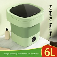 Machine à laver mini pliable entièrement automatique portable de 6 kg – Vente en gros usine