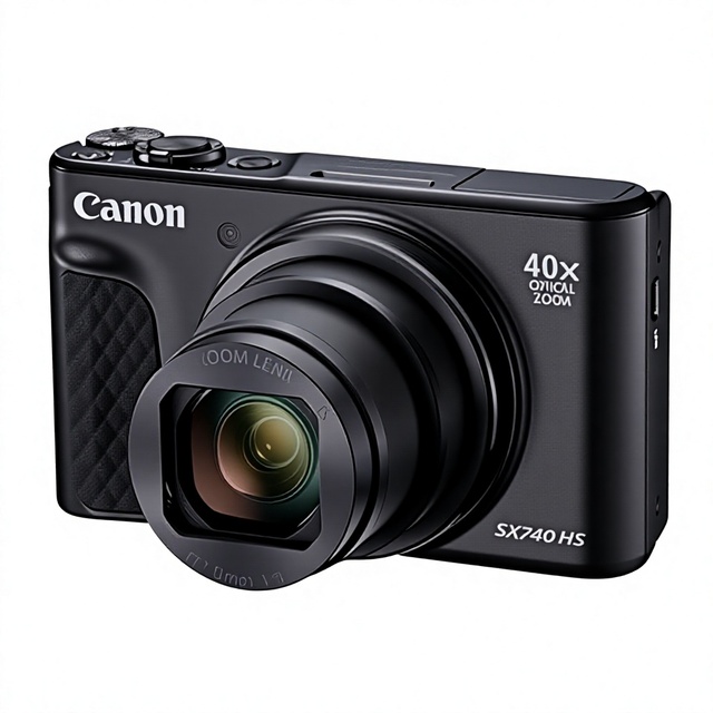 For for SX740 HS 40x Optical Zoom CMOS Sensor Compact Camera with SD Card Support for 4K Video Recording