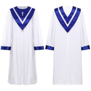 Vestido de Coro de Iglesia de Manga Larga 2026 para Mujer, Ropa de Canto, Túnicas de Coro Gratis, Túnica de Iglesia - Product Image 2