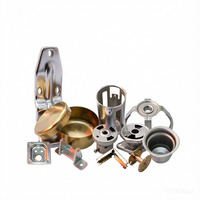 Loquet de porte en acier inoxydable moulé avec précision, accessoires de quincaillerie pour cadenas, loquet de porte, fermoir de cadenas