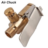 Adaptateur de gonflage rapide pour pneus avec pince de fixation, buse de gonflage rapide pour pneus, connecteur dégonflable pour valves Schrader