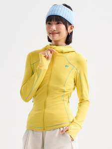 Spring Outdoor Sports Slimming Figure-flattering Hooded Poncho Curvy <strong>Women</strong> Quick-drying Lightweight Coat - Product Image 5