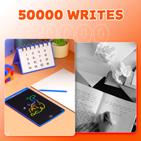 Tablette d'écriture numérique HX avec écran coloré, ardoise magique pour enfants, tablette LCD créative, bloc-notes numérique