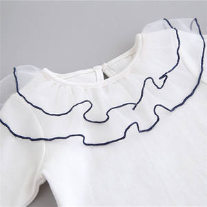 Nuevo Producto: Camiseta de Manga Larga de Dos Colores para Mujer, de Alta Calidad, Lisa, de Fábrica China - Product Image 5